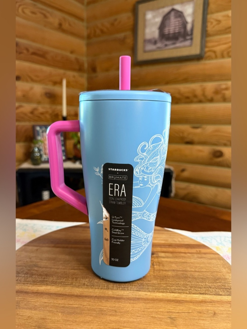 SIREN BRUMATE + STARBUCKS 30oz Era LEAKPROOF Tumbler * Overseas Exclusive